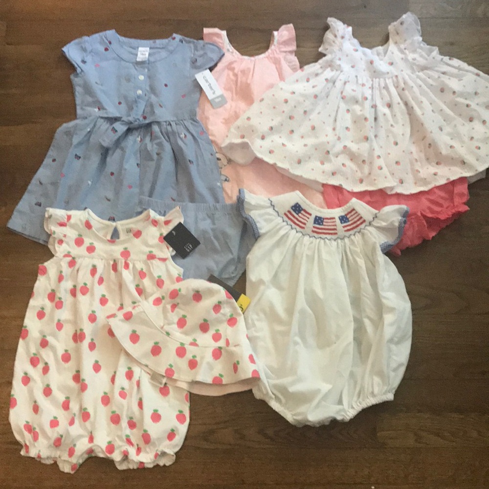 12-18 girls summer lot dresses and bubbles
